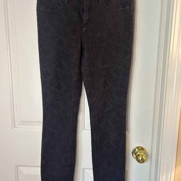 Pilcro and the Letterpress Black Lace Detail Jeans Size 28 - Picture 3 of 7